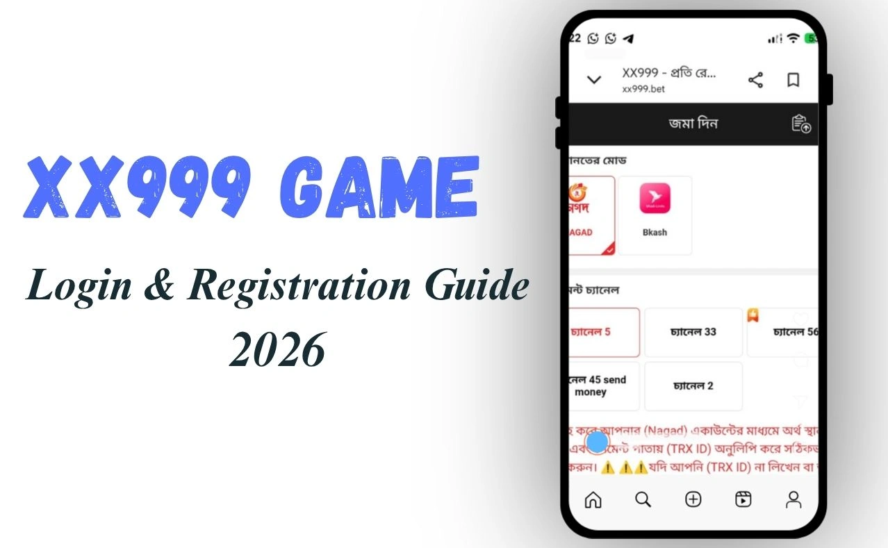 XX999 Login & Register Guide